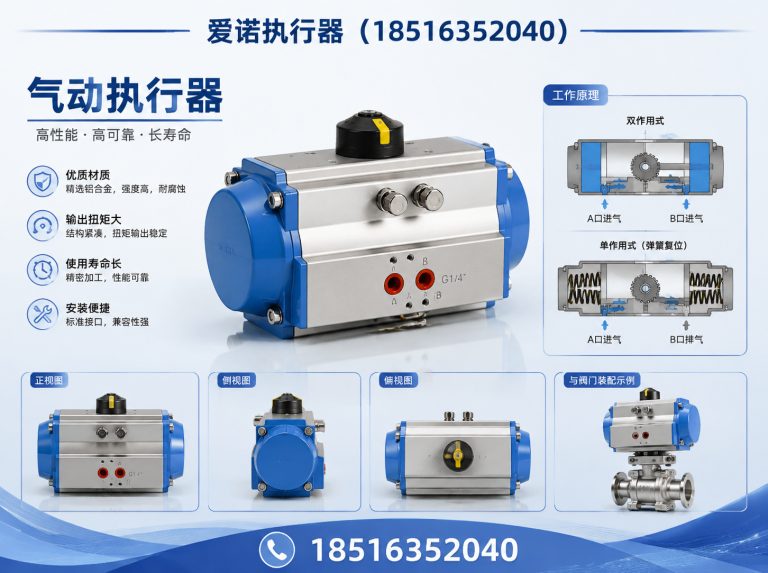 苍南县直行程执行器展示图